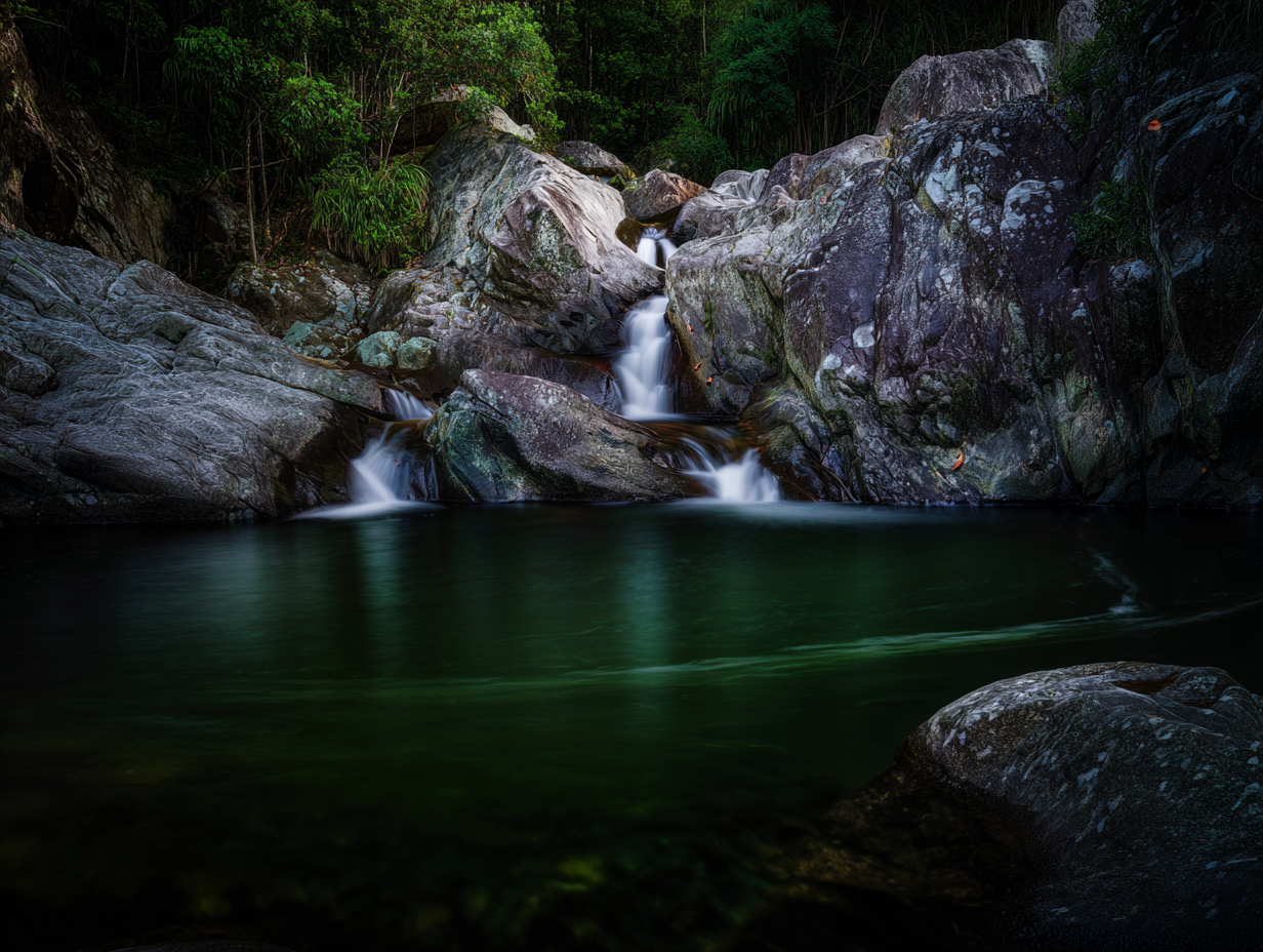 Waterfalls and swimming holes